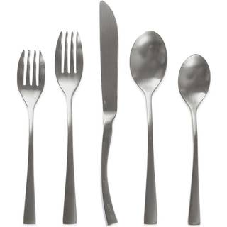 Knork Curve Collection bestik 20 stykke sæt (service til 4) Matte sølv