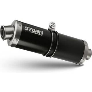 Storm Steel Black Oval endelyddæmper