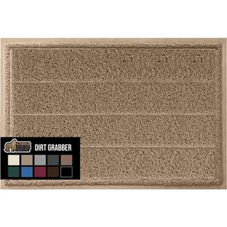 Gorilla Grip Dirt Grabber Mesh Door Mat Low-Profile Stain and Fade Resistant Heavy Duty Quick Dry Striped Doormat Mats For Indoor eller Outdoor E