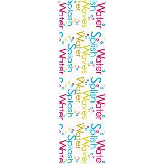 Bruserullegardin Stofbredde 116 Cm Splash - uden kassette / 80 x 240 cm