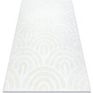Tæppe moderne MODE 8629 musling creme 80x150 cm