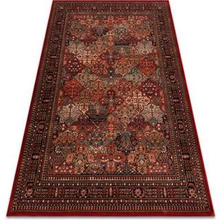 Tæppe villaa KASHQAI 4309 300 orientalsk, ramme rødbrun 67x130 cm