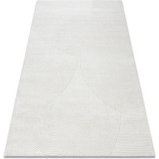 Tæppe BALANCE 0194 fløde - Geometrisk, strukturelt, glamour 140x190 cm