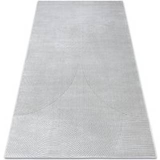 Tæppe BALANCE 0194 grå - Geometrisk, strukturelt, glamour 120x170 cm