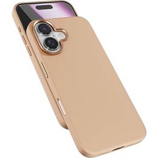 iPhone 16 Epico Mag+ Silikone Bagside Cover - MagSafe Kompatibel - Desert Titanium