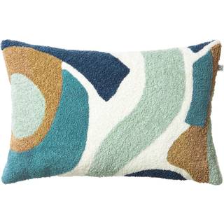 Chhatwal & Jonsson Sanskriti pudebetræk 40x60 cm Heaven blue-offwhite-sand-aqua