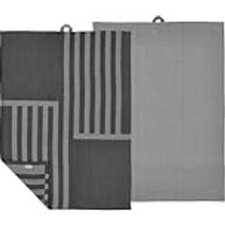 Södahl Reflection viskestykke grå 2 stk 70x50 cm