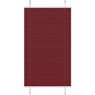 Plisségardin Bordeauxrød 70x100 cm Stofbredde 69,4 cm Polyester