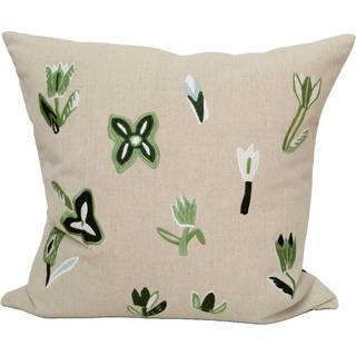 Fine Little Day Tulip pudebetræk 48x48 cm Nature-green