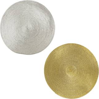 Dækkeserviet guld eller sølv -Guld