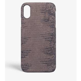 The Case Factory Cover iPhone Xs Max Soft Iguana Taupe