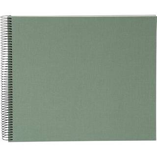 goldbuch Spiral album Bella Vista without window 35x30 40 white pages Artichoke