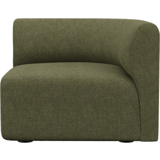 SACKit Fjord Sofa - Corner Section Left - Cosmo Olive