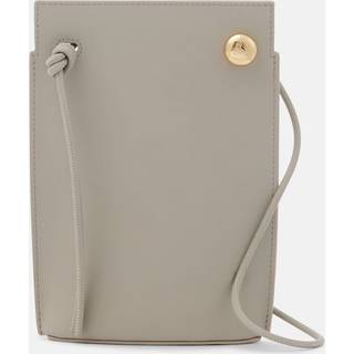 Loewe Pebble Dice leather iPhone case - grey - One Size