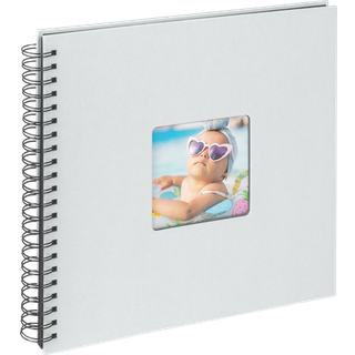 Fun Babyalbum Blå - 30x30 cm (50 Sorte Sider/25 blade)