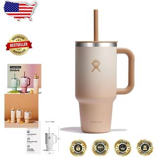 Hydro kolbe 32 oz rundt omkring rejse tumbler honning ombre
