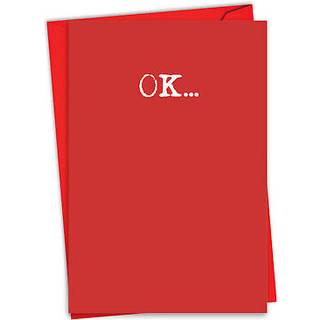 NobleWorks - Sjovt kort til Valentinsdag - Fr?k voksenhumor Valentine Love Notecard med konvolut (1 kort) - Vask det Tekst 7063