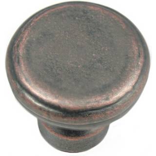 MNG Hardware 84365 Riverstone Button Knap Stor antik kobber