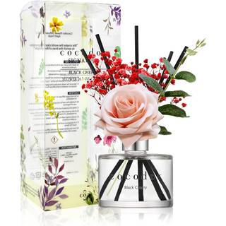Cocod'or Cocodor Rose Flower Reed Diffuser/Black Cherry/6,7 oz (200 ml)/1 Pack/Reed Diffuser Reed Diffuser Set Oil Diffuser & Reed Diffuser Stick