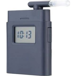 Digital mini-alkoholtester / alkometer AT-838 - grå