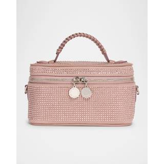 Stella McCartney Falabella Mini faux leather vanity bag - pink - One Size