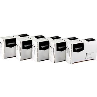 Amazon Basics No. 1 Paper Clips Glat 1000 t?lling (10 pakke med 100) s?lv