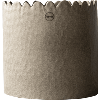 Dbkd Flowery Krukke Ø20 Cm - Krukker Keramik Beige - 20240802BE