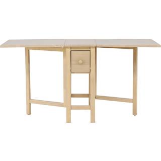 Venture Design Edward spisebord Whitewash 30-110 x 80 cm