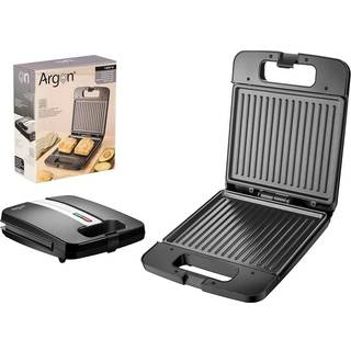 Grill Sandwichrister Argon Sort Stål 1400 W