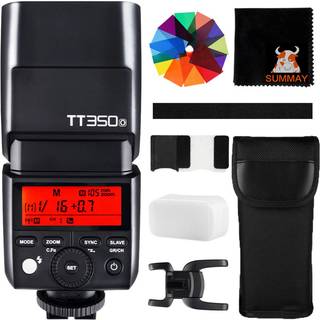 Godox TT350O TTL Camera Flash GN36 1/8000S HSS Mini Flash Speedlight til Olympus Panasonic Cameras (TT350O)