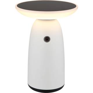 Globo LED-bordlampe 36625, hvid, metal, 23 cm, dæmpbar, Hvid/opal, Aluminium, Moderne