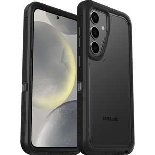 OtterBox Galaxy S25+ Defender XT cover (gennemsigtig/sort)