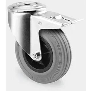 Drejehjul 3477 PIR 160 P30-13 grå