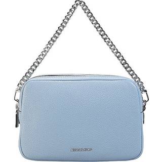 MK Bryant Medium Pebbled Leather Camera Crossbody Bag - Blue - Michael Kors - ONE SIZE