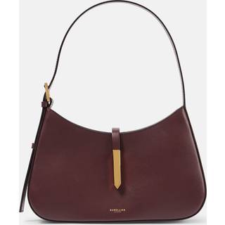 DeMellier Tokyo leather shoulder bag - burgundy - One Size