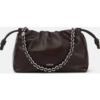 Loewe Flamenco Small leather clutch - brown - One Size