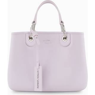 EMPORIO ARMANI MYEA BABY PINK TERRA SMALL SHOPPING BAG