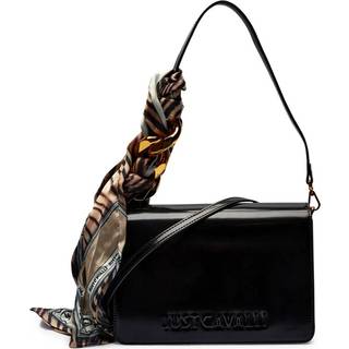 Just Cavalli Chain Foulard Style 7 Skuldertaske sort