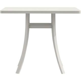 Ethimo Elisir Bord 90x90 Cm - Haveborde Aluminium Lily White - EITPQM3B31