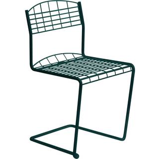 Grythyttan Stålmöbler High Tech stol Blue green