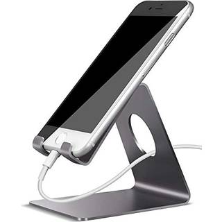 Lamicall Mobiltelefonstativ Telefon Dock : Vuggeholderstativ Kompatibel med Telefon 12 Mini 11 Pro Xs Xs Max Xr X 8 7 6 6s Plus 5 5s 5c Alle Andr