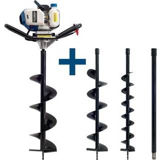 Hyundai jordbor med benzinmotor, Ø100/150/200 mm - 51cc