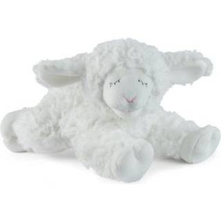Gund baby b?redygtigt lam rattle winky lam udstoppet dyre plys lavet af 100% genanvendte materialer plys rattle sensorisk leget?j til babyer hvid