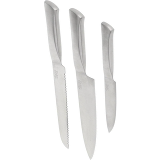 Precision Knivsæt 3 dele fra By Tareq Taylor - Stål farve - Rustfrit stål