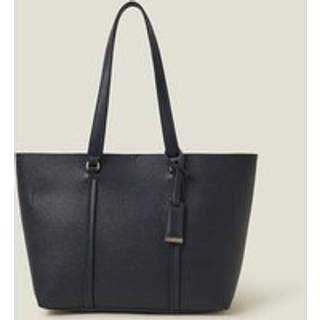 Accessorize Accessorize Blue Faux Leather Tote Bag