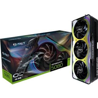 Palit GeForce RTX 5080 GameRock OC grafikkort (16GB GDDR7 RAM)