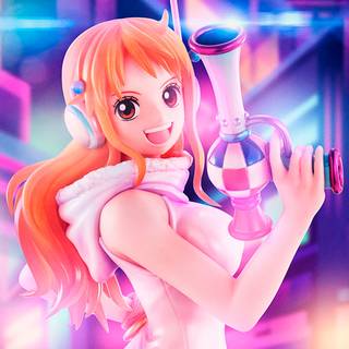 One Piece Portrait Of Pirates PVC Statue Nami Evolutionary History 25 cm