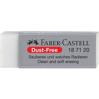 FC viskelæder Dust-Free hvid