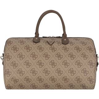 Guess Berta 4G Logo Weekendtaske lysebrunt