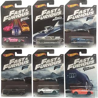 Hot Wheels Fast & Furious bundt af 6 biler fra Fast & Furious 2 Fast 2 Furious Fast 5 Sk?bnen for de rasende film